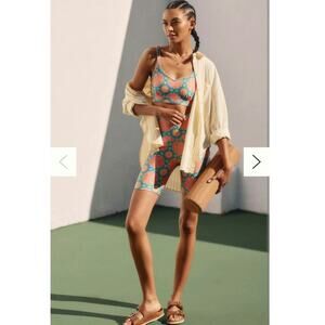 Beyond Yoga High-Waisted Floral Biker Shorts Size: XL